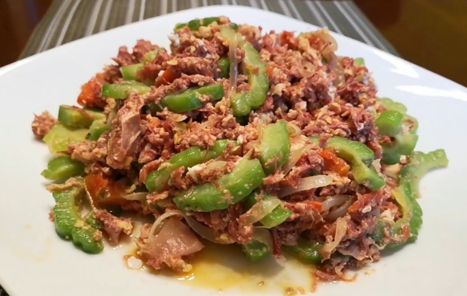Ampalaya and Corned Beef Recipe