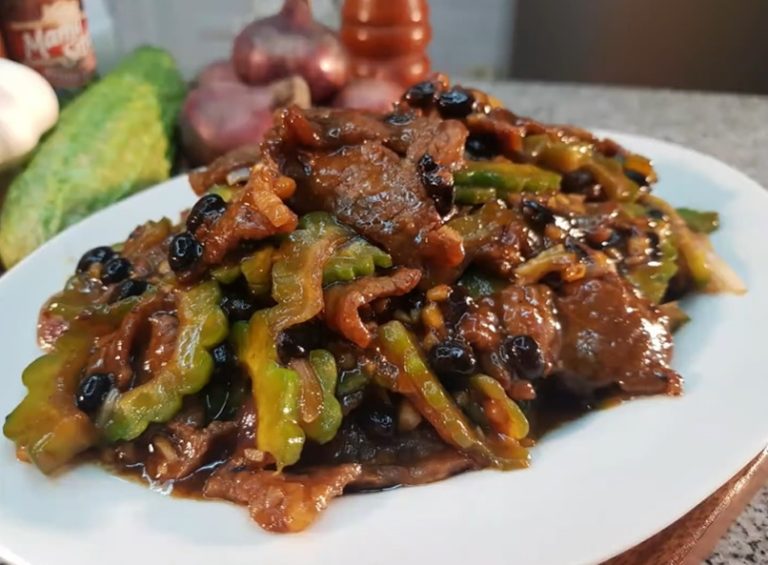 Beef Ampalaya and Tausi Recipe