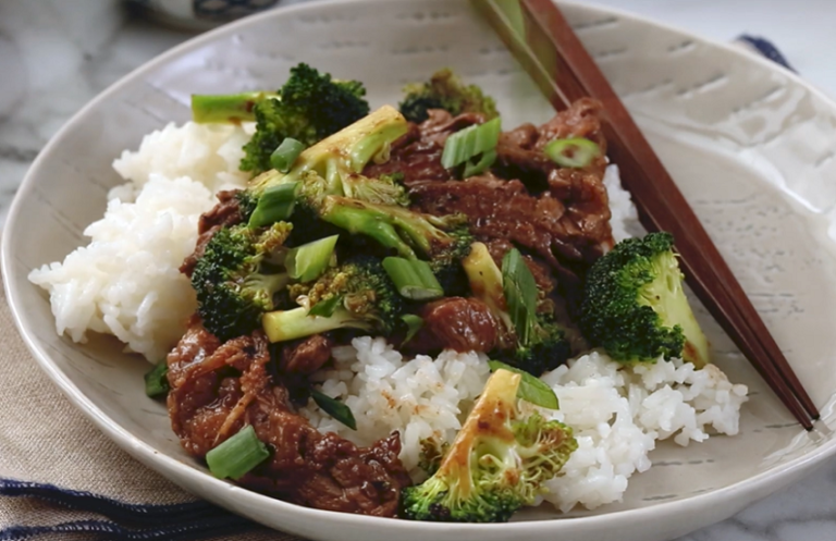 Beef and Broccoli with Black Bean Sauce