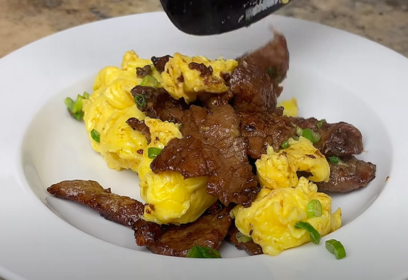 Beef And Scrambled Eggs