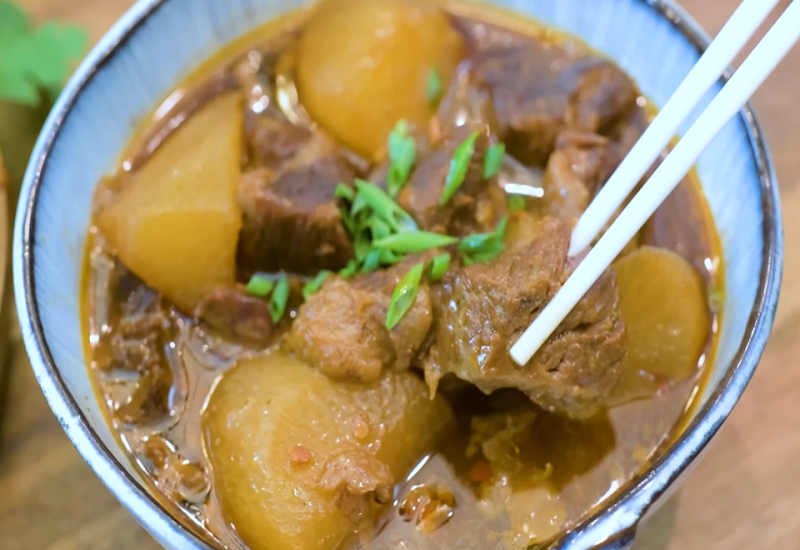 Beef Brisket with Daikon