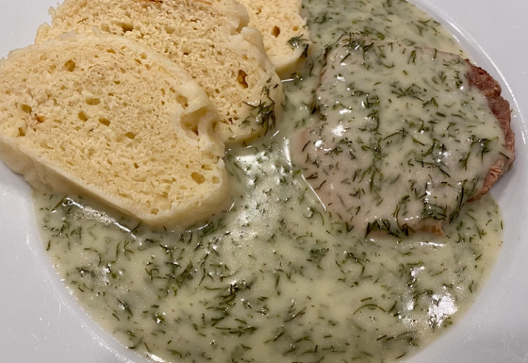 Beef with Dill Gravy Recipe