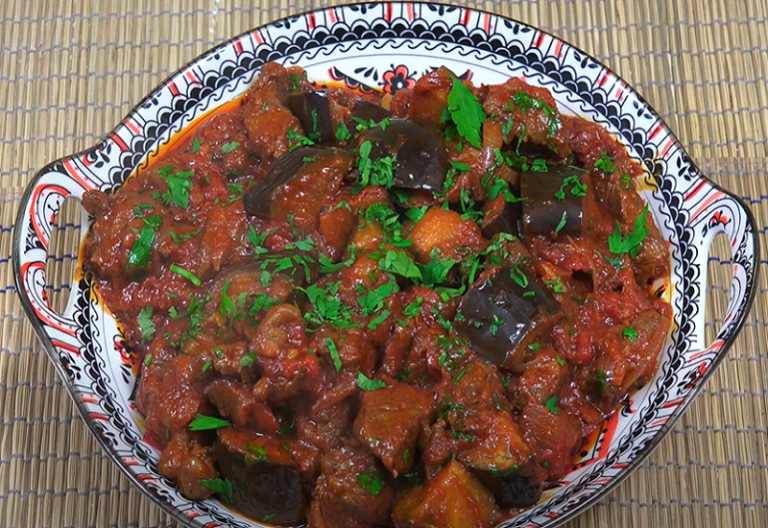 Beef with Eggplant Recipe