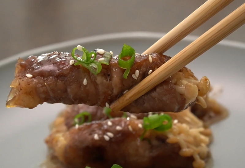 Beef with Enoki Recipe