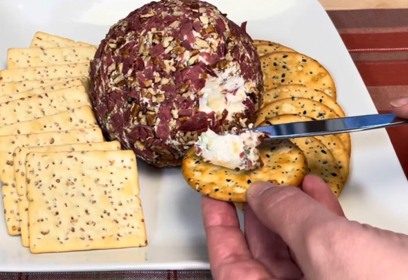Dried Beef Cheese Ball Recipe