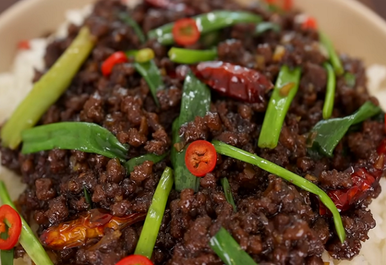 Ground Beef with Dates