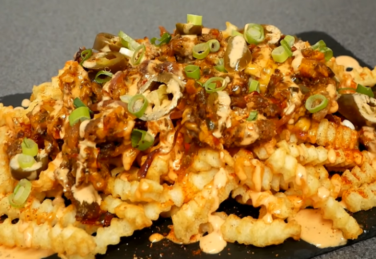 Loaded Fries with Ground Beef Recipe
