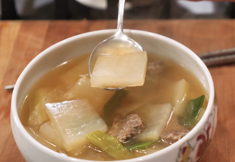 beef daikon soup chinese