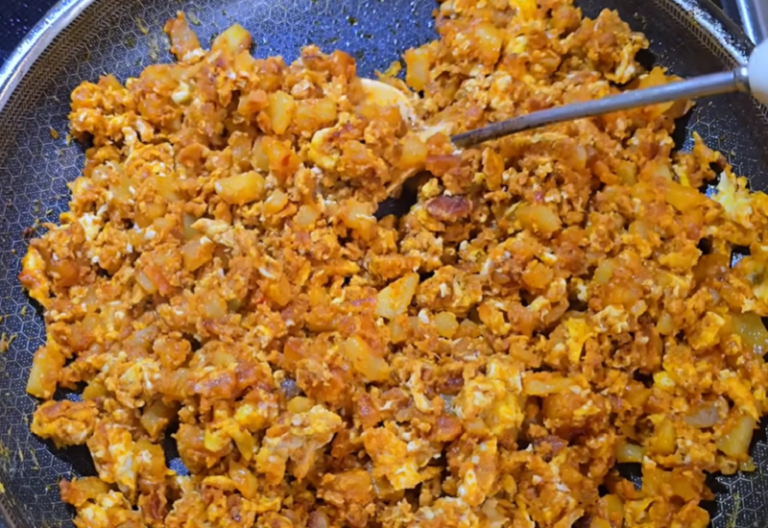 Keto Breakfast with Chorizo
