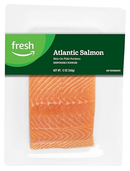 Atlantic Salmon Skin On Fillet Portions
