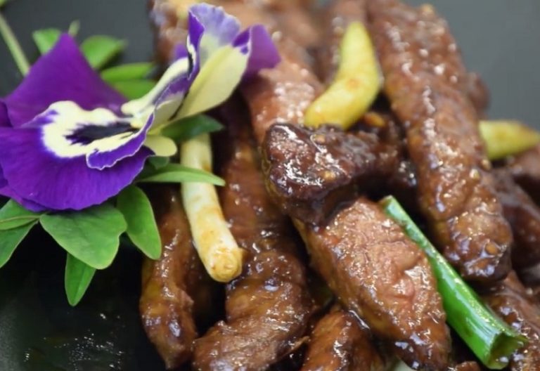 Beef with Garlic Sauce Chinese Stir Fry