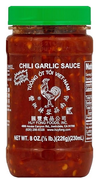 Huy Fong Chili Garlic Sauce
