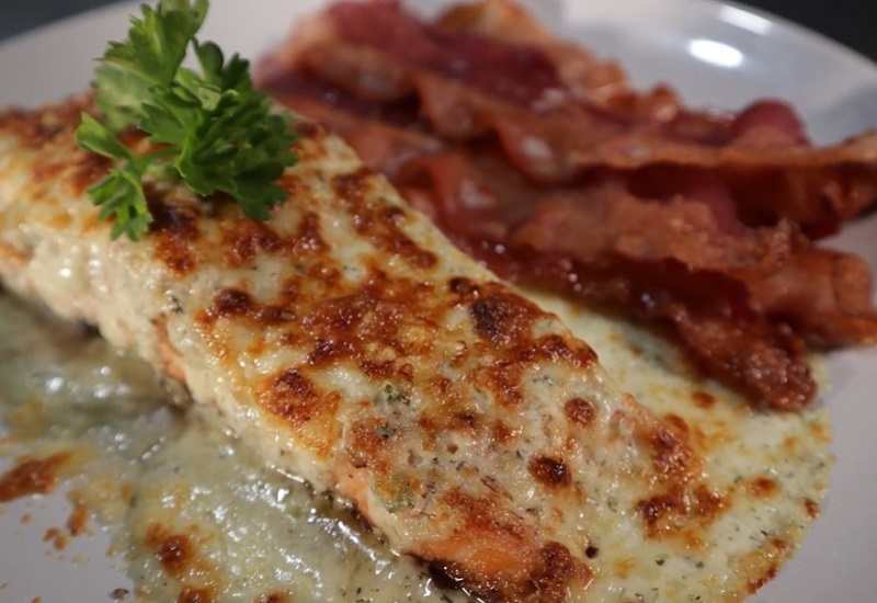 Parmesan Salmon for the Carnivore Diet