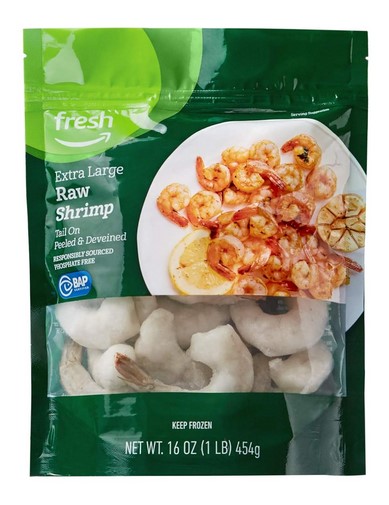 Raw Extra Large Peeled & Deveined Tail On Shrimp