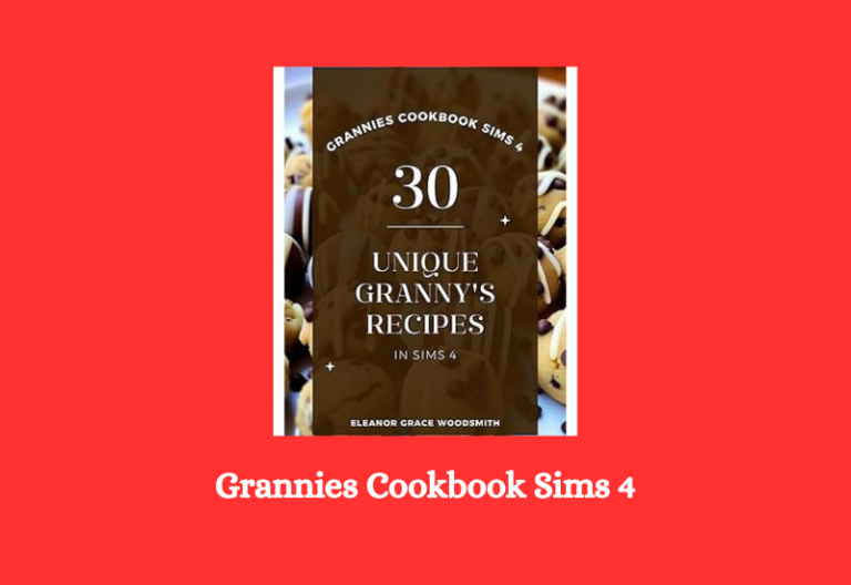 Grannies Cookbook Sims 4