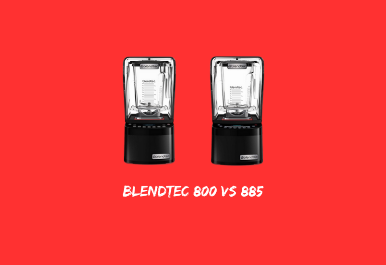 Blendtec 800 vs Blendtec 885