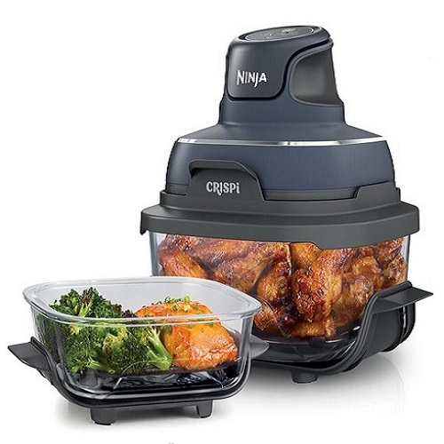 Ninja Crispi 4-in-1 Portable Glass Air Fryer Cooking System