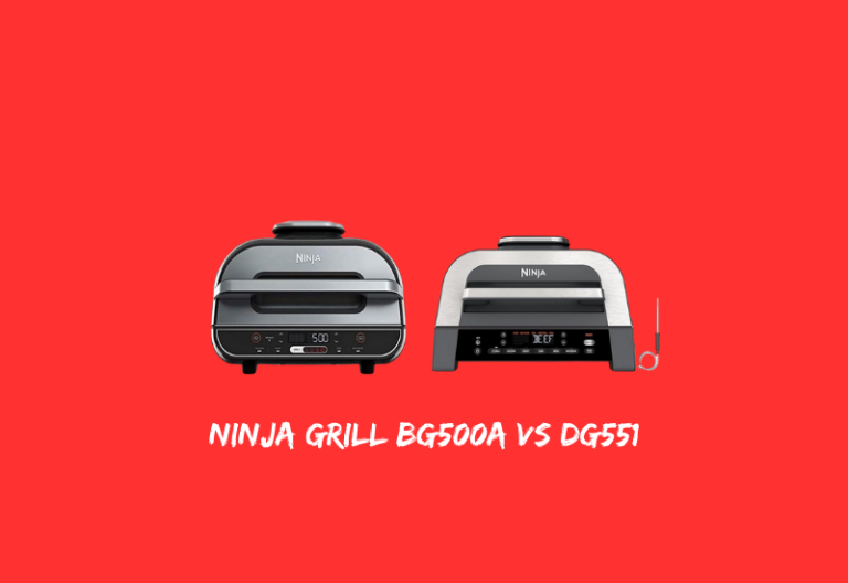 Ninja Grill BG500A vs DG551