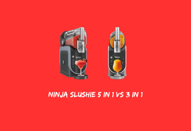 Ninja Slushie 5 in 1 vs 3 in 1