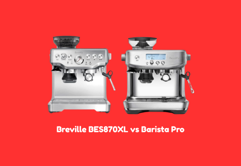 Breville BES870XL vs Barista Pro