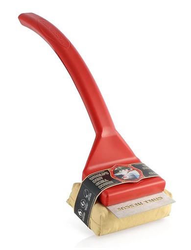 Grill Rescue BBQ Grill Brush Red