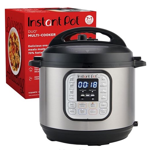 Instant Pot 6 Quart 7-in-1 Pressure Cooker