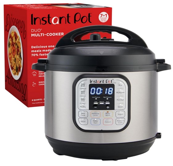 Instant Pot 6 Quart Electric Pressure Cooker
