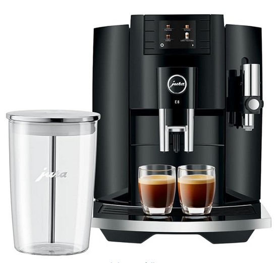 Jura E8 5th Gen Automatic Coffee Machine