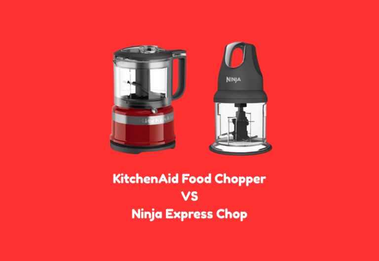 KitchenAid Food Chopper vs Ninja Express Chop