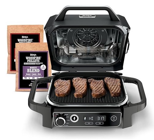 Ninja OG701 Woodfire Series 7-in-1 Electric Grill